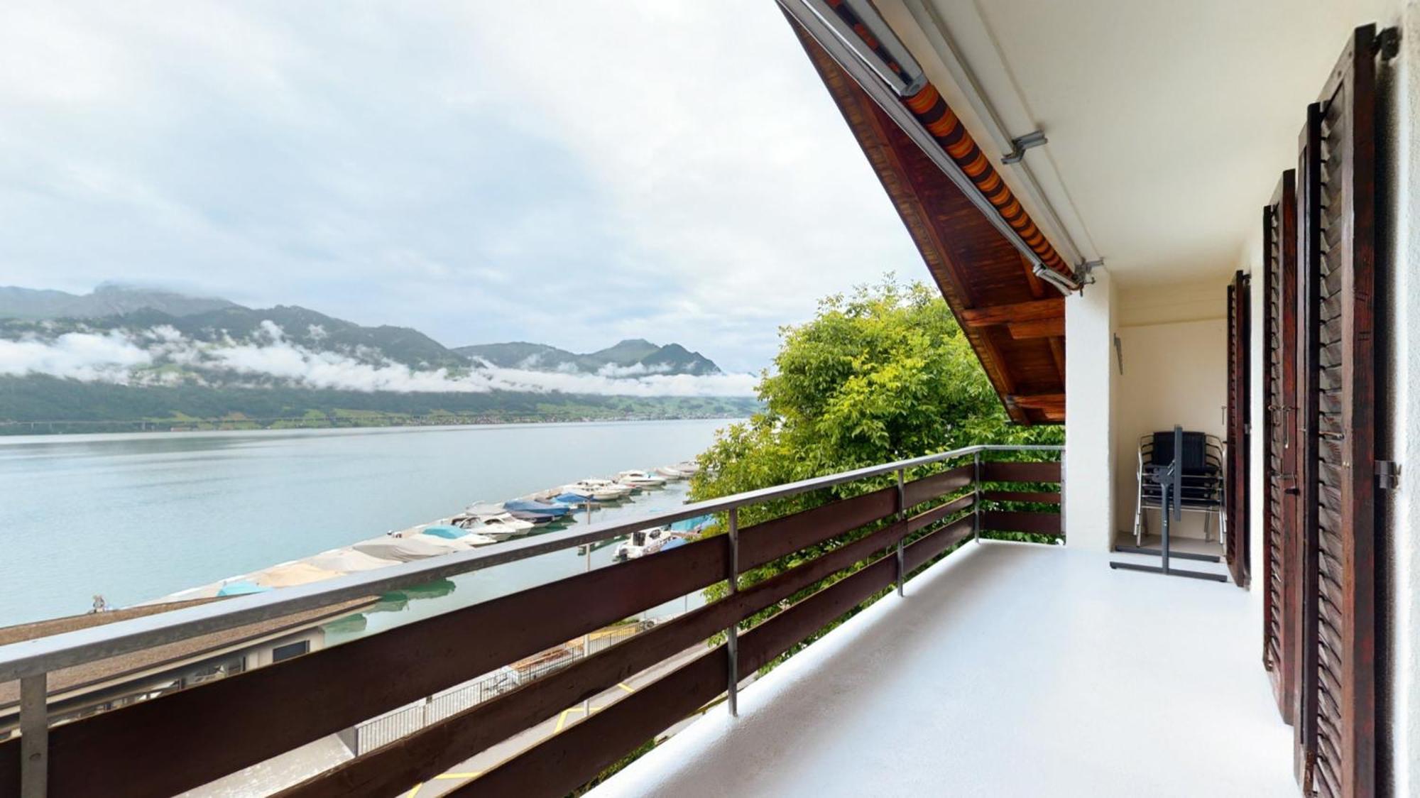 Modern And Charming Apartment On The Shores Of Lake Lucerne Герзау Екстериор снимка