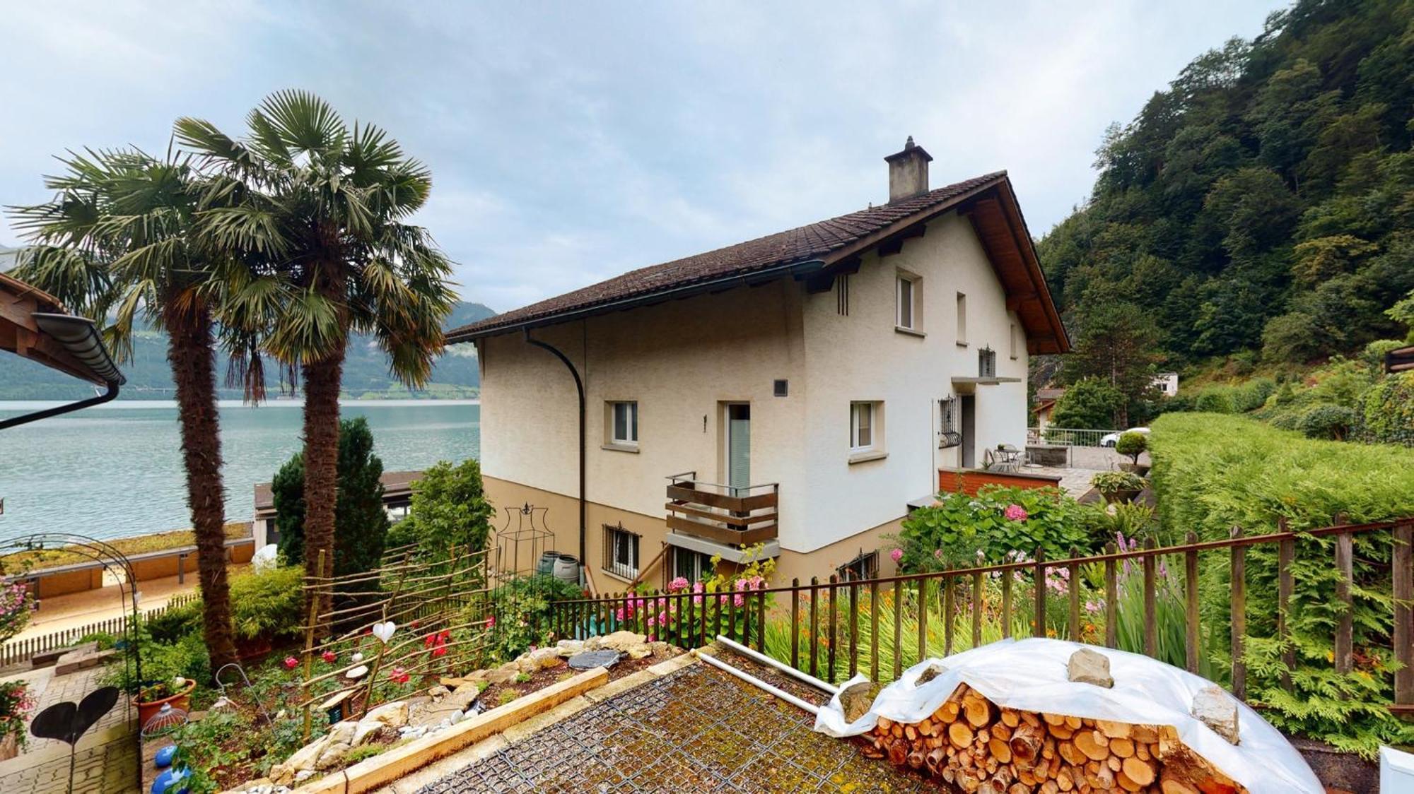 Modern And Charming Apartment On The Shores Of Lake Lucerne Герзау Екстериор снимка